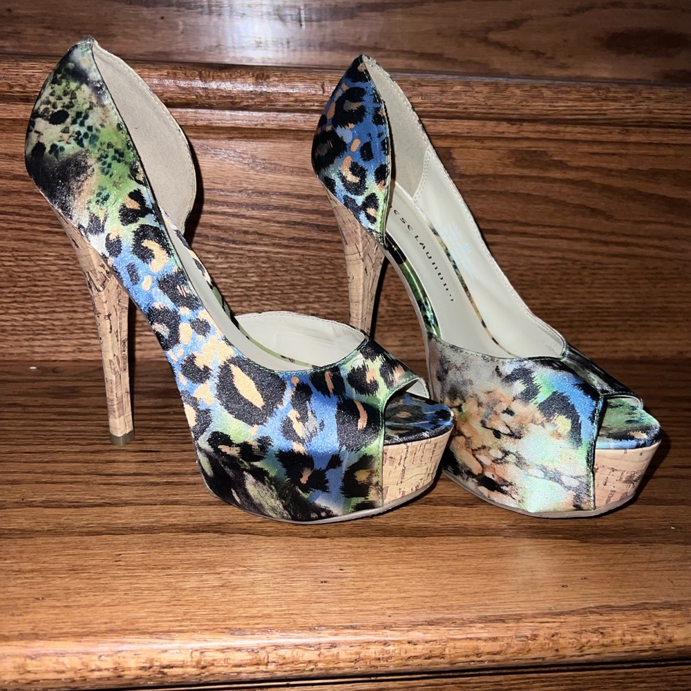 Snake Skin Heel